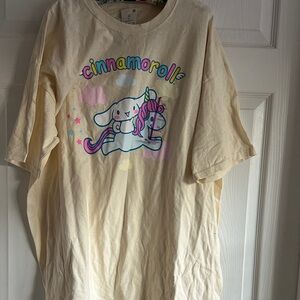 Sanrio Cinnamoroll Pastel Cream Graphic Tee
